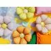  Folieballonger - Blomformade ballonger, Färgmix, 4-pack