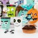  Cake Picks - Halloween Monsters, 7-pack