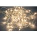  Ljusslinga 200 LED, utomhusbruk - Varmvit, transparent, 19,9m
