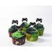 Creative Party Muffinsformar -  Gaming, 75-pack