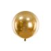  Rund glänsande ballong - Gyllene, 60cm