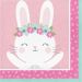  Birthday Bunny servetter, 16-pack