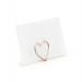  Hållare för placeringskort - Roséfärgade hjärtan, 10-pack