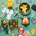  Honeycomb dekorationer - Pokemon, 3-pack