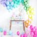  Pastellfärgade ballonger - Aprikos, 27cm, 100-pack