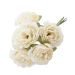  Liten blombukett - Naturvita rosor, 14 cm