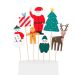  Dekorationspinnar - Classic Christmas, 7-pack