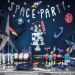  Hängande pappersdekorationer - Space Party, 5-pack