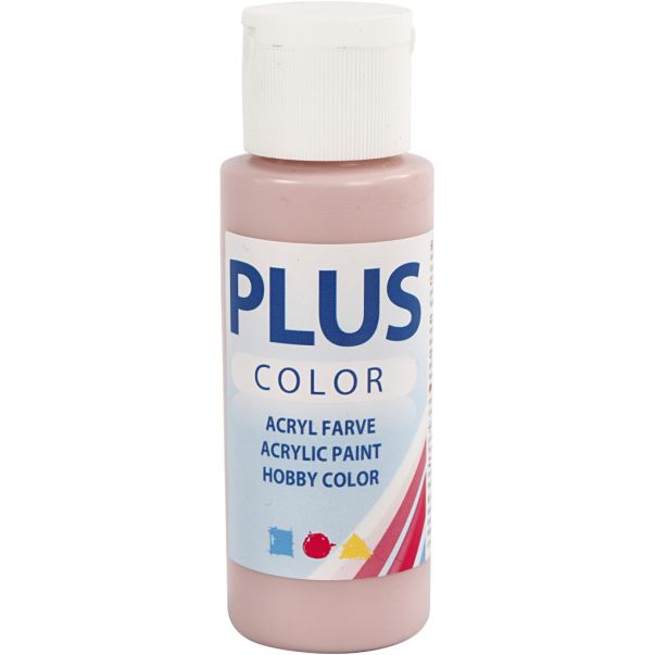  Plus Color Hobbyfärg - Dusty Rose, 60ml