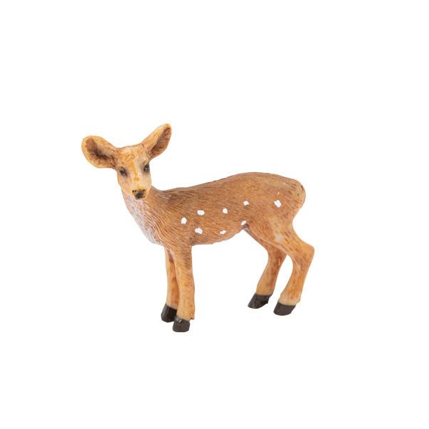  Miniatyr - Hjort, 7x8cm