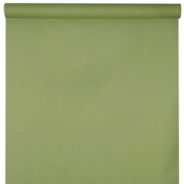  Bordsduk Airlaid Nonwoven - Olivgrön, 120cmx10m
