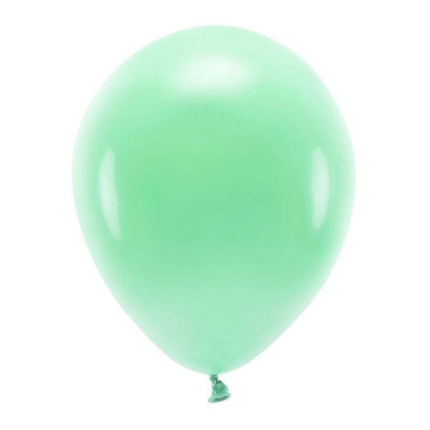  Mintgröna ballonger - 30cm, 10-pack