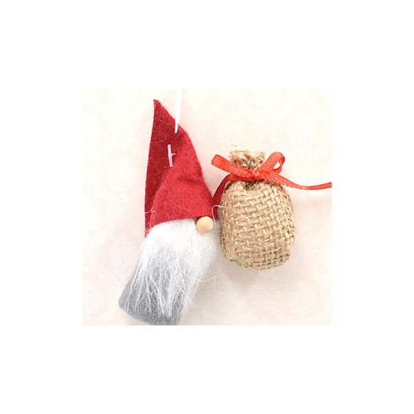  Miniatyr - Jultomte med säck