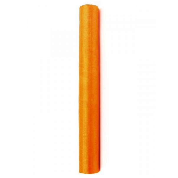  Organza-tyg - Orange, 9m