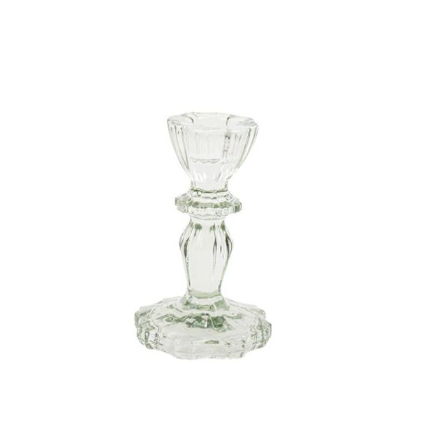  Ljusstake - Glas, Sage, 11cm
