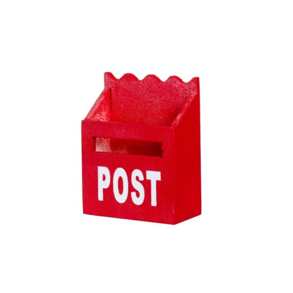  Röd brevlåda - Miniatyr