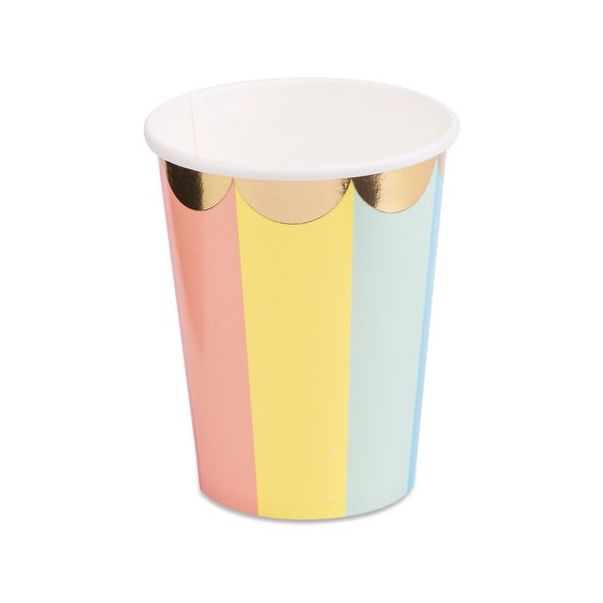 Pappmuggar - Candy Pastel, 8-pack