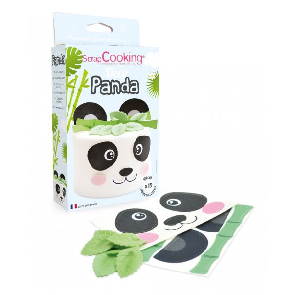  Tårtdekorationer - Panda, 15-pack