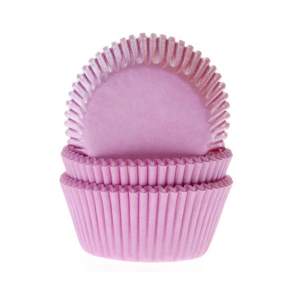House of Marie Muffinsformar - Rosa, 50-pack