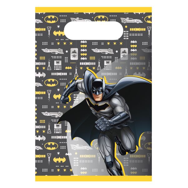 Presentpåsar - Batman, Gotham City, 8-pack