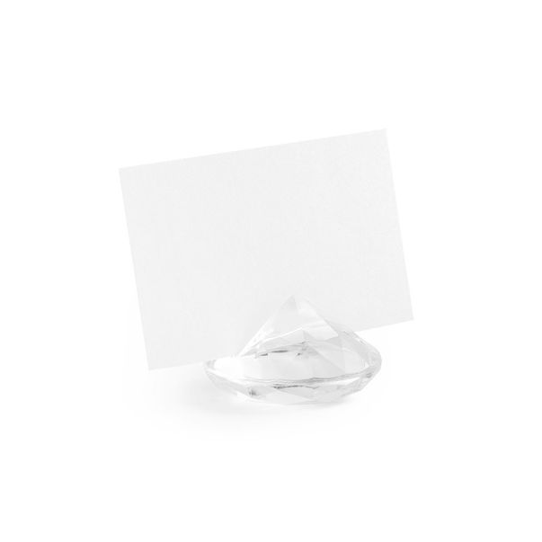  Hållare för placeringskort - Stor diamant, 10-pack