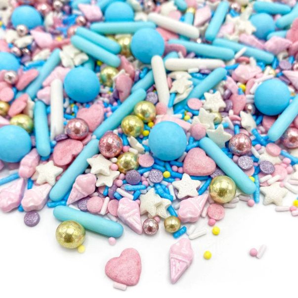 Happy Sprinkles Strössel - Cotton Candy, 90g