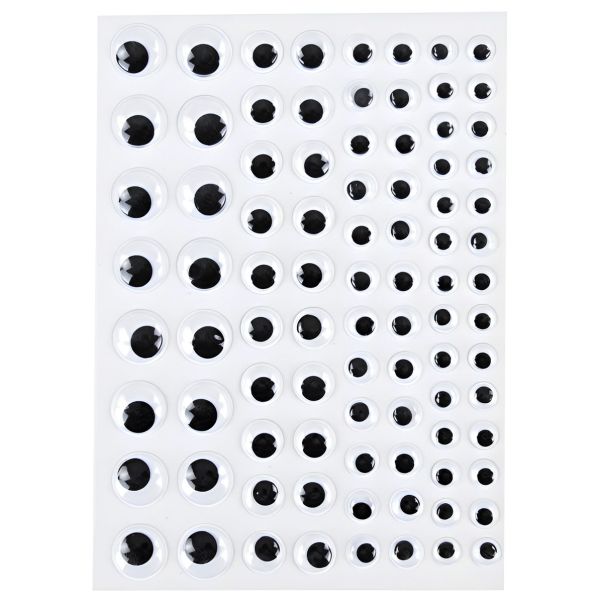  Rullögon, Självhäftande, 88-pack