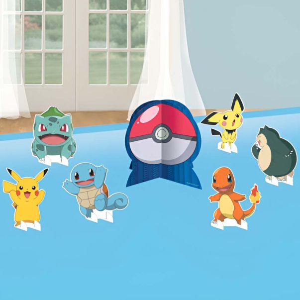  Bordsdekoration Pokemon, 7 delar